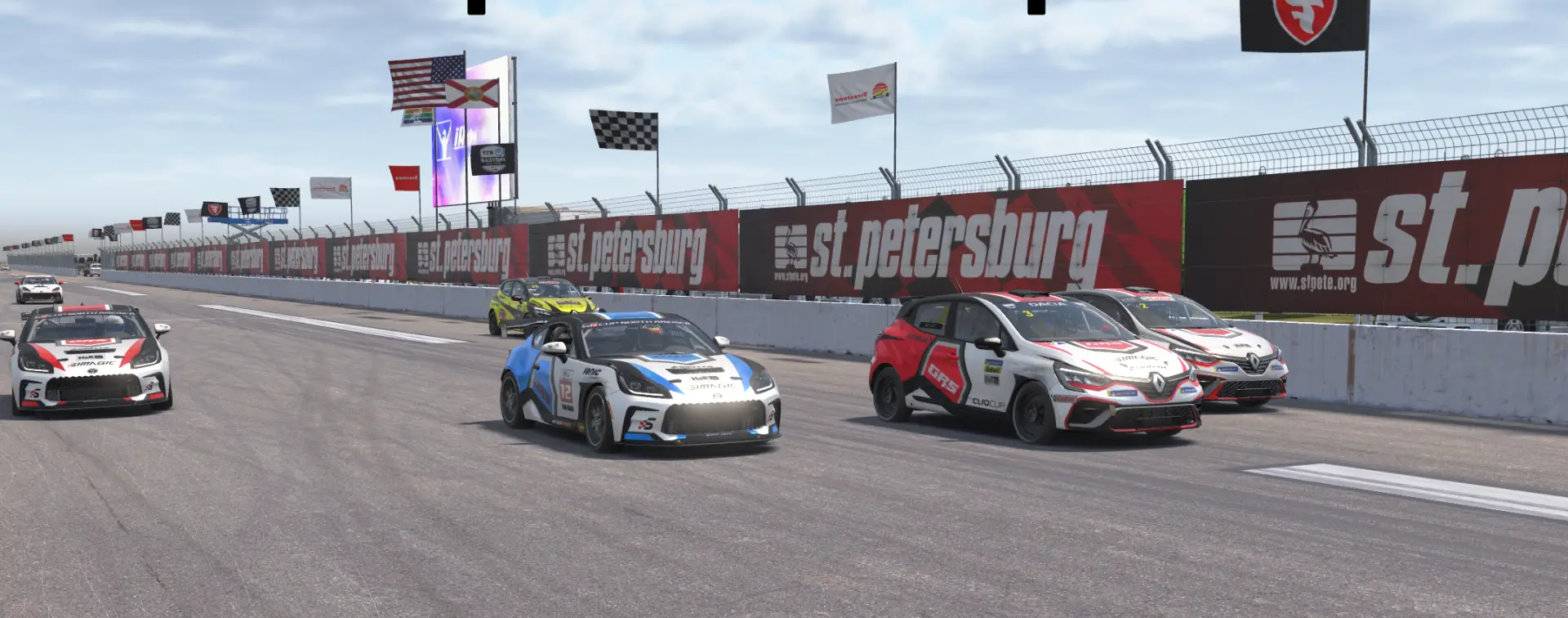 THE Production Car Challenge @ VIR event graphic